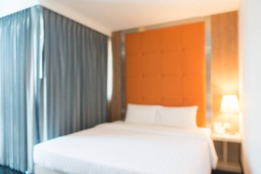 Soyut bulanıklık yatak odası