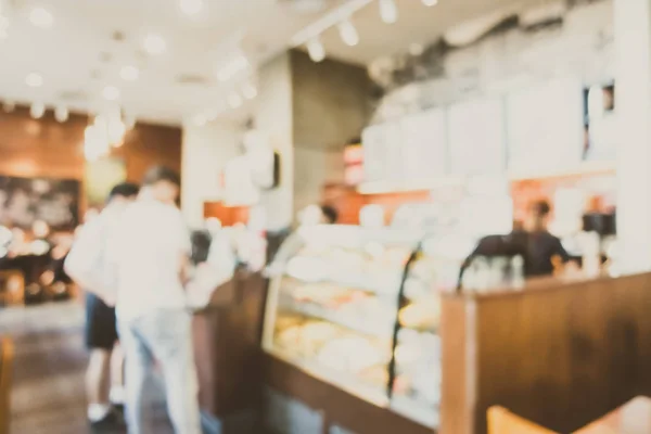 Vervagen koffie shop — Stockfoto