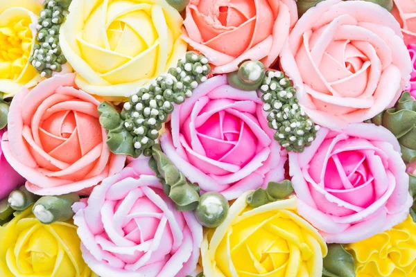Torta colorata fiore — Foto Stock