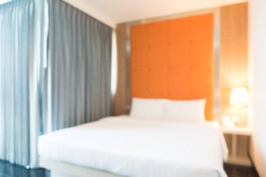 Soyut bulanıklık yatak odası