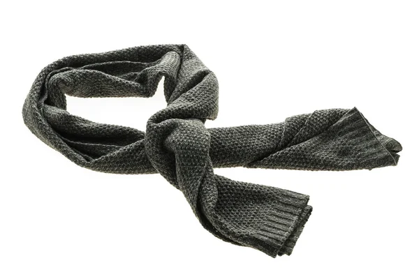 Sciarpa grigia per abbigliamento — Foto Stock