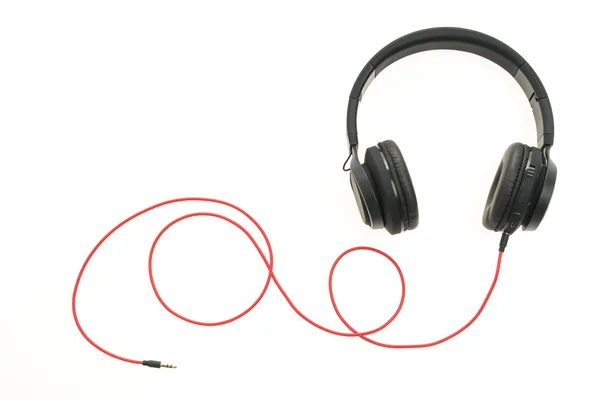 Headphones audio for listen — Stock Photo, Image