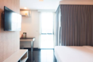 Soyut bulanıklık yatak odası