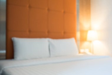 Soyut bulanıklık yatak odası