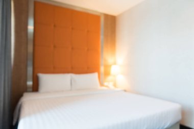 Soyut bulanıklık yatak odası