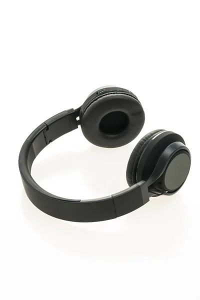 Headphones audio for listen — Stock Photo, Image