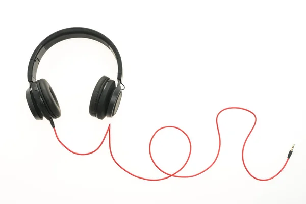 Auriculares audio para escuchar — Foto de Stock