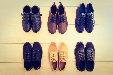  Erkekler için deri ayakkabı