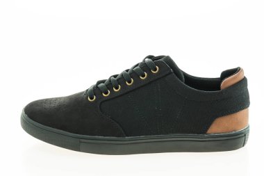 Güzel siyah deri ayakkabı