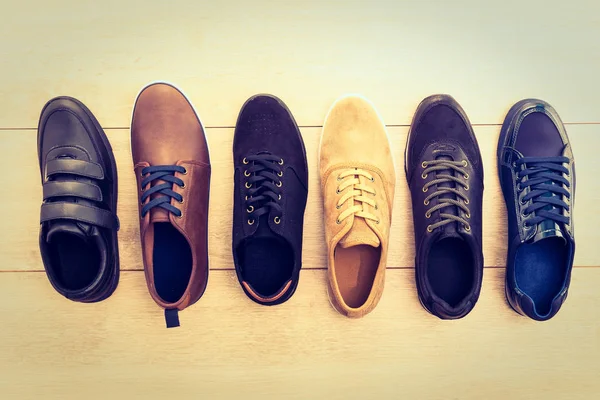 Sapatos de couro para homens — Fotografia de Stock