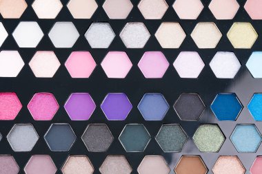 Göz farı kozmetik kadar kapatın