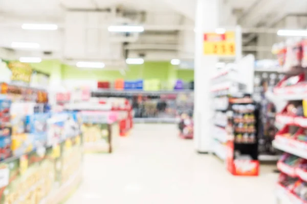 Abstracto desenfoque supermercado y tienda al por menor —  Fotos de Stock