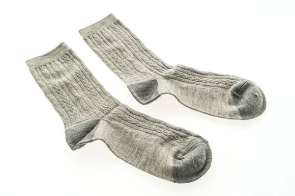 Pair of cotton sock for clothing — Stock Photo, Image