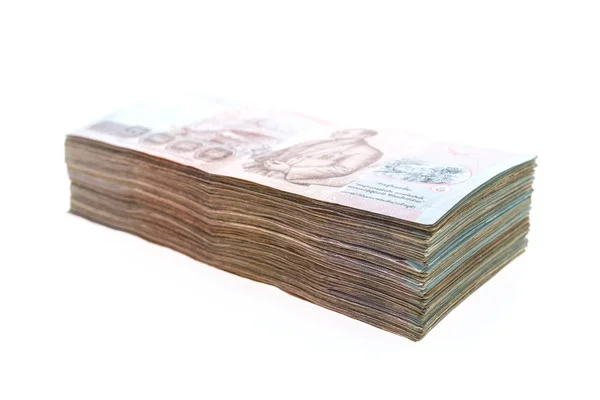 Thai banknote and cash — Stock Photo, Image