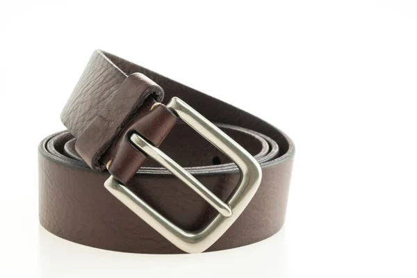 Men Leather belt — Stock Photo, Image