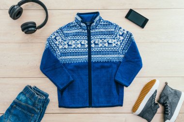 Moda için genç çocuk ayarla