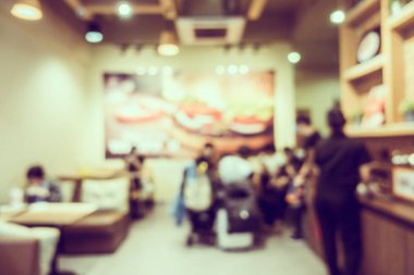 Soyut bulanıklık Restoran