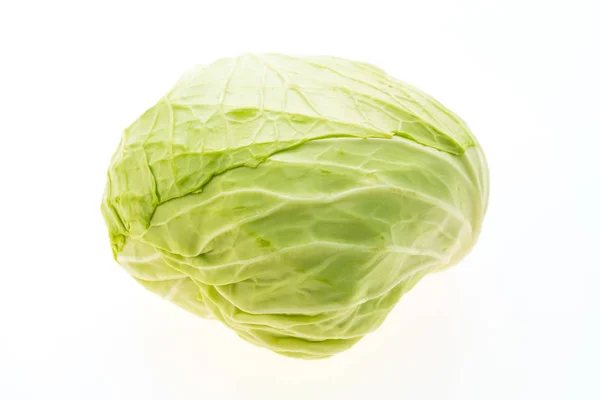 Green cabbage vegetable — Stok fotoğraf