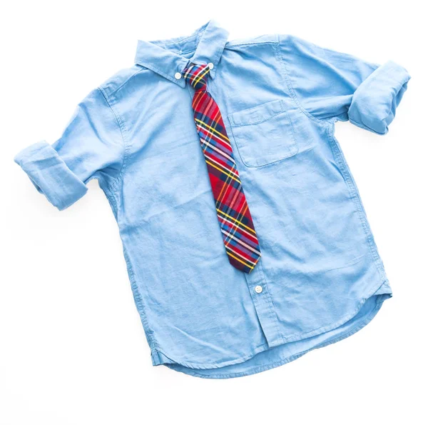 Fashion shirt with neck tie — Stock Photo, Image