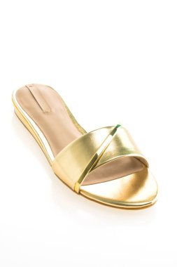 Güzel altın Sandalet Ayakkabı 