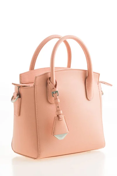 Beautiful elegance and luxury fashion pink women handbag — Stock Photo, Image