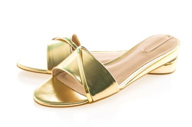 Güzel altın Sandalet Ayakkabı 