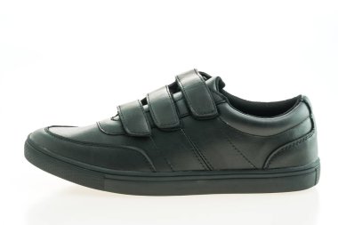 Güzel siyah deri ayakkabı