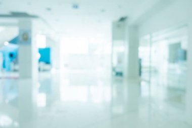 Soyut bulanıklık hastane ve klinik iç