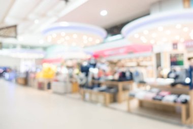 Soyut bulanık alışveriş merkezi