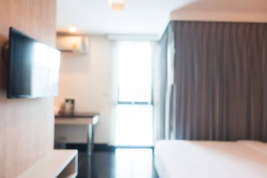 Soyut bulanıklık yatak odası