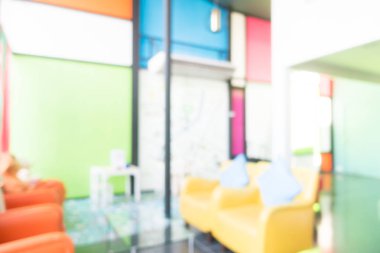 Soyut bulanıklık lobi ve otel iç