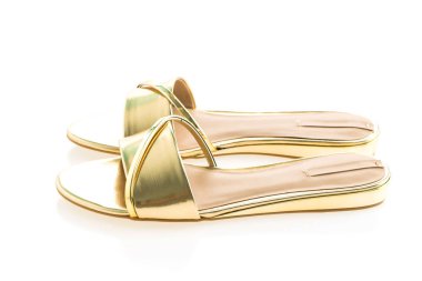 Güzel altın Sandalet Ayakkabı 