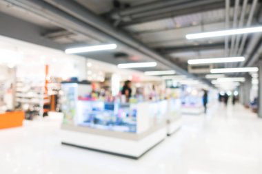 Soyut bulanık alışveriş merkezi