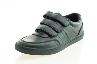 Güzel siyah deri ayakkabı