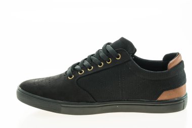 Güzel siyah deri ayakkabı