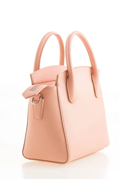 Beautiful elegance and luxury fashion pink women handbag — Stock Photo, Image