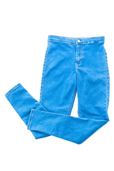 Kvinna jeans och byxor — Stockfoto