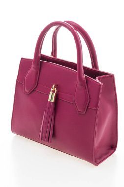 Güzel lüks ve zerafet mor kadın çanta