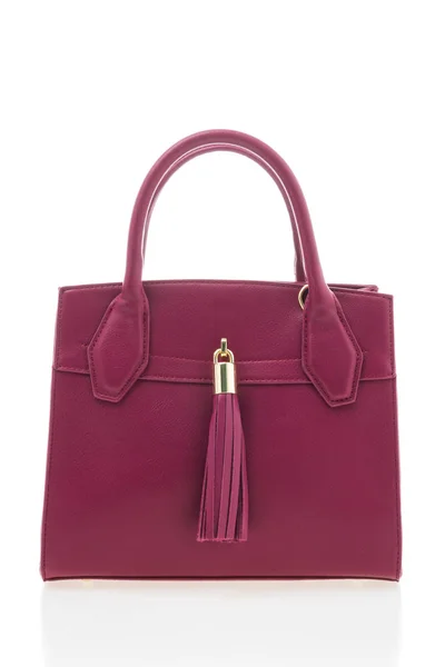 Beautiful luxury and elegance purple women handbag — Stock Photo, Image