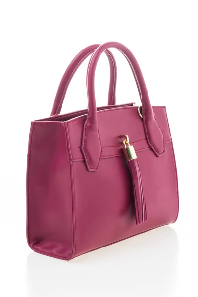 Beautiful luxury and elegance purple women handbag — Stock Photo, Image