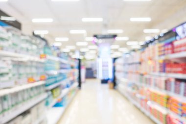 süpermarket ve perakende mağaza bulanıklık