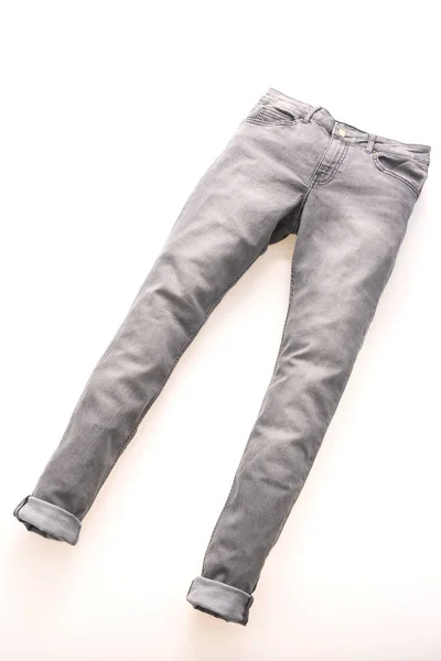 Jeans gris mode pour vêtements — Photo