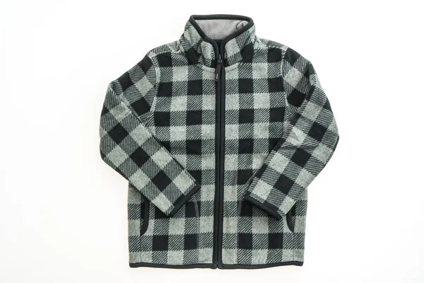 Beautiful men fashion fleece jacket — Stock Photo, Image