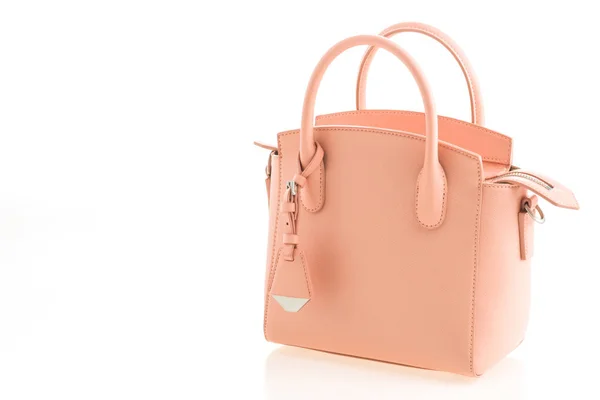 Borsa donna rosa moda di lusso — Foto Stock