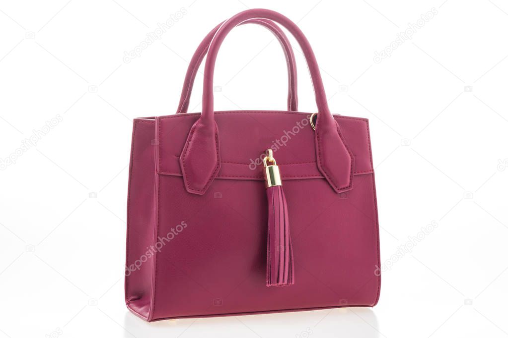 elegance purple women handbag