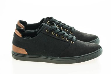 Güzel siyah deri ayakkabı