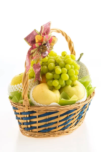 Ripe Fruits basket — Stock Photo, Image