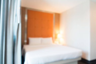 Soyut bulanıklık yatak odası