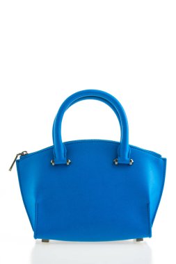 lüks mavi deri çanta 