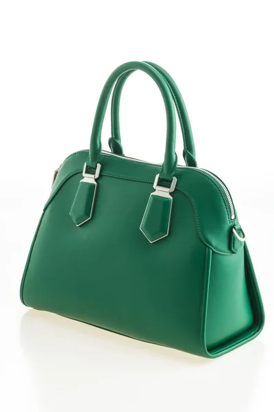 Luxury green handbag — Stock Photo, Image